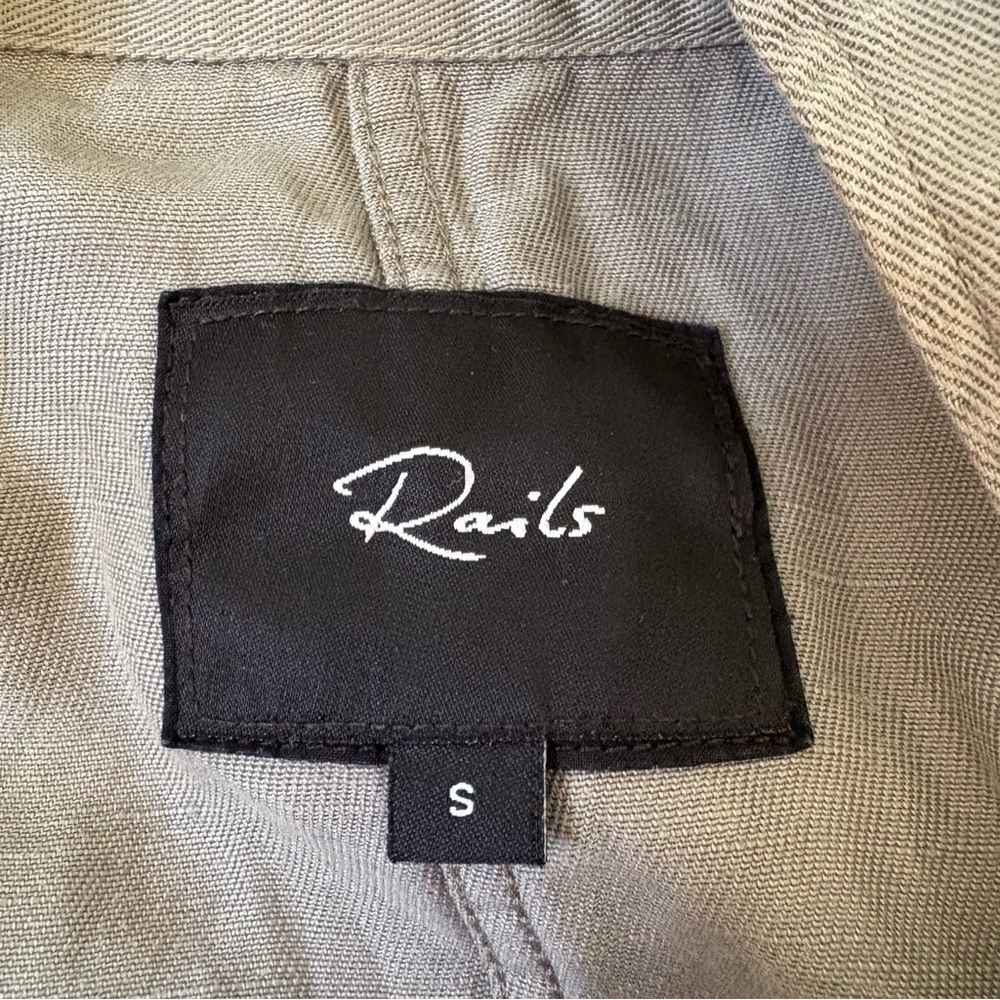 Rails Collins Military Utility Jacket Sage Green Small - Picture 12 of 16